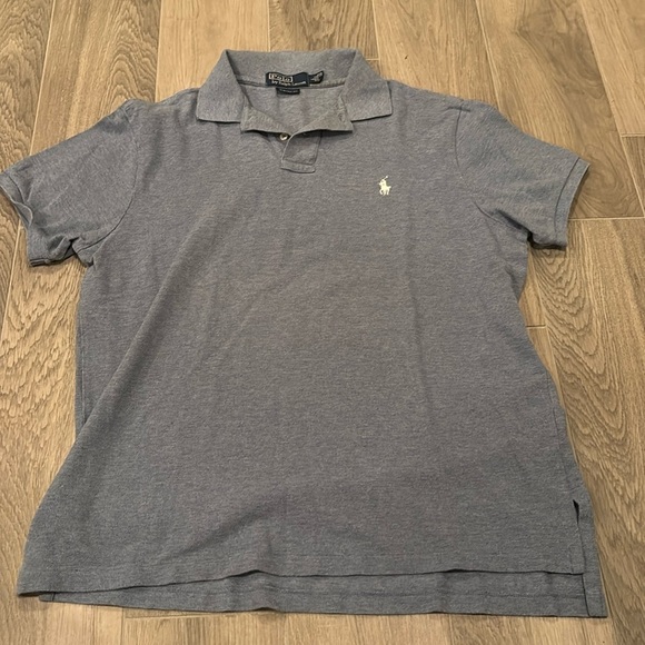 Polo By Ralph Lauren Men’s Blue Collard Shirt Size L